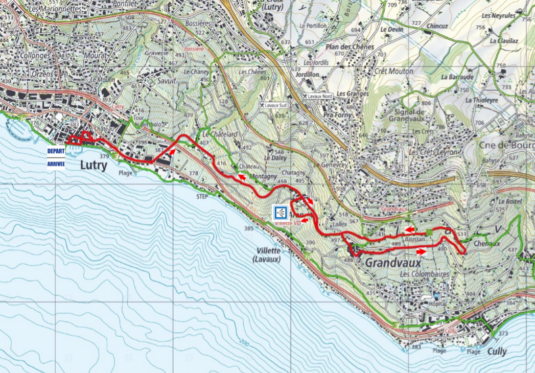 lavaux express Lutry
